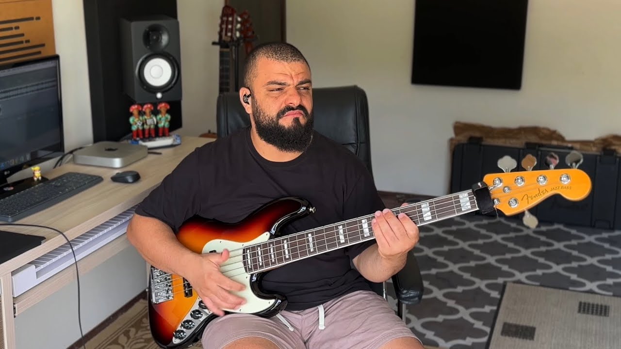 Neon- Versão @jaynemartinsoficial  | Bass Cover @renatobaixista 