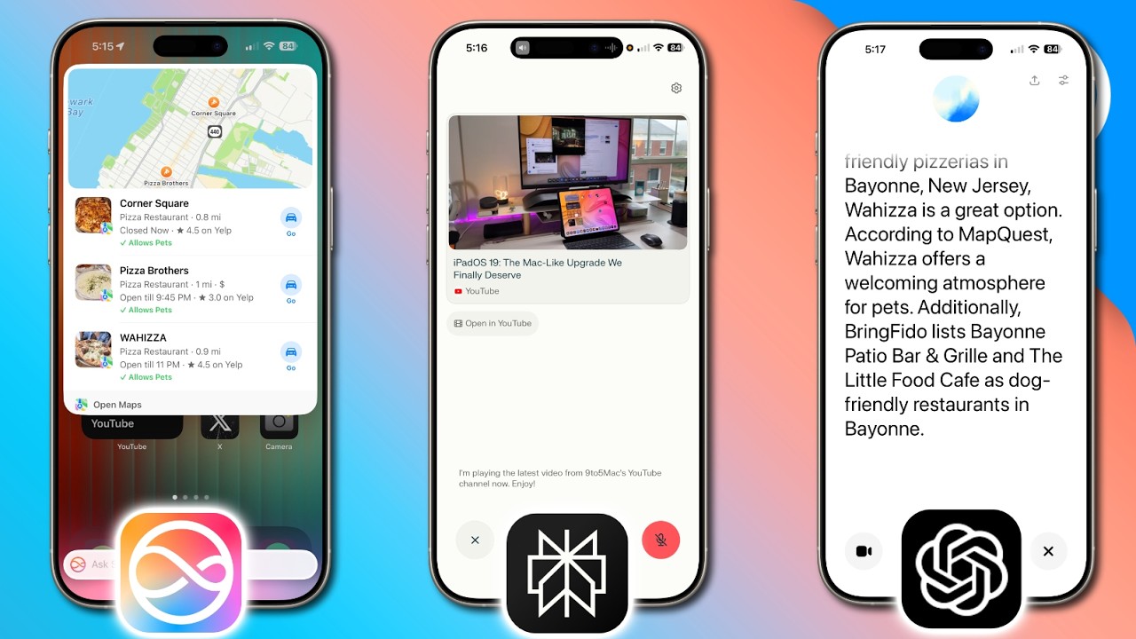 The Best iPhone Voice Assistant Isn&rsquo;t Who You Think - Siri vs GPT vs Perplexity