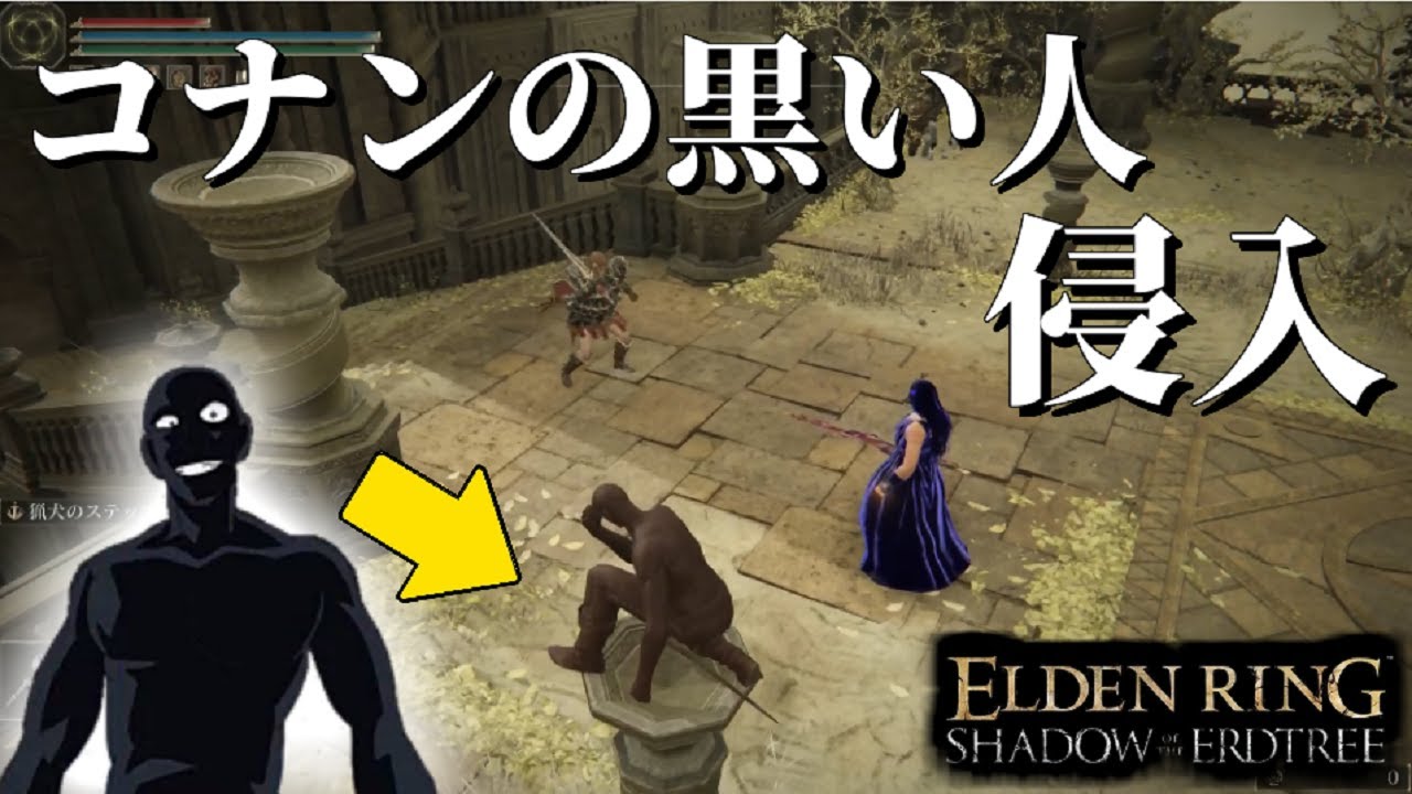 【エルデンリングDLC】知力99！コナンの黒い人の侵入！その9【ELDEN RING SHADOW OF THE ERDTREE】#84、PvP、純魔ビルド