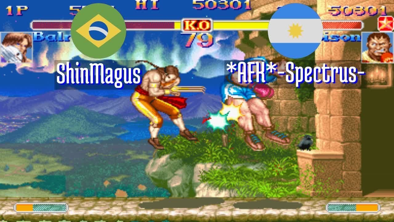 FT5 @ssf2xjr1: ShinMagus (BR) vs *AFK*-Spectrus- (AR) [Super SF II X ssf2x ssf2 Fightcade] Jun 11