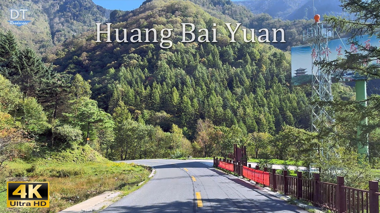 Huangbaiyuan 4K HDR – Epic Qinling Mountains Vistas | Taiyang Highway Pt. 1