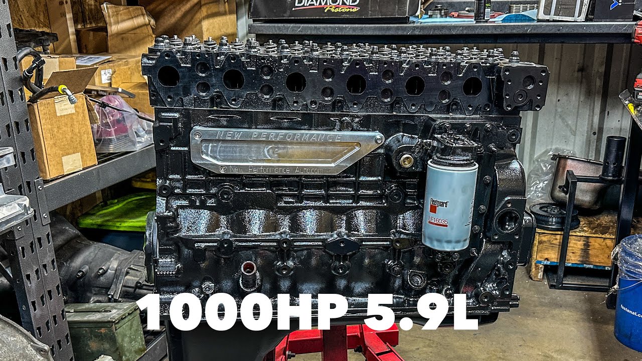 1000HP 5.9 CUMMINS ENGINE ASSEMBLY