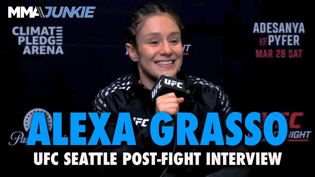 Alexa Grasso chasing 4th fight vs. Valentina Shevchenko after Maycee Barber finish | UFC Seattle