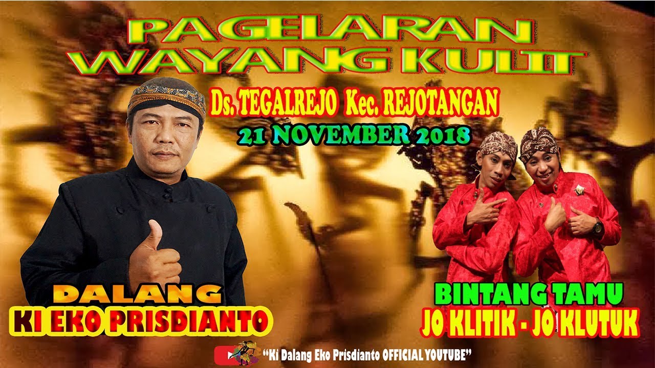 SIARAN LANGSUNG - KI EKO PRISDIANTO FT. JO KLITHIK JO KLUTHUK