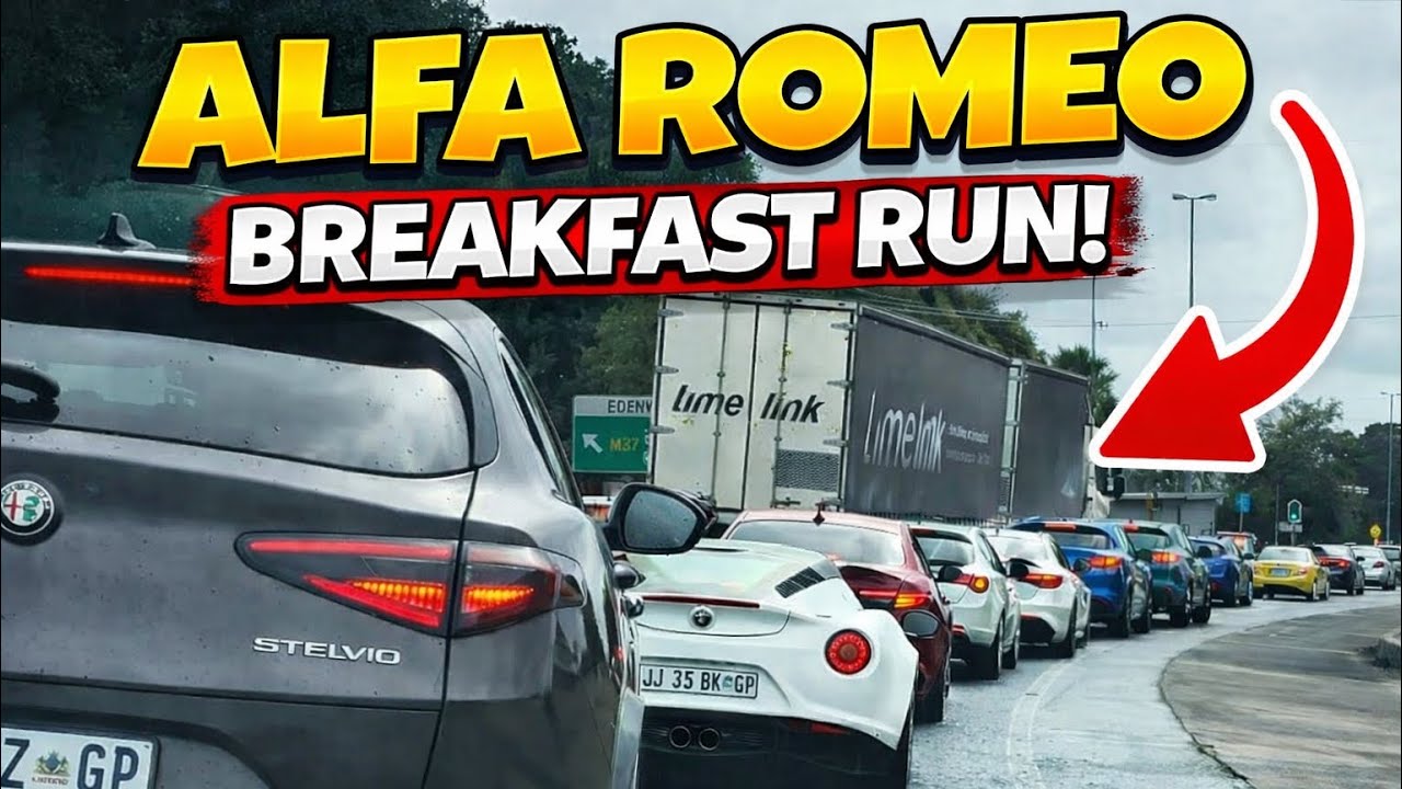 Bieg śniadaniowy Alfa Romeo!!! Giulia GTA | 4C | Stelvio QV | Giulietta | MiTo | Junior Veloce