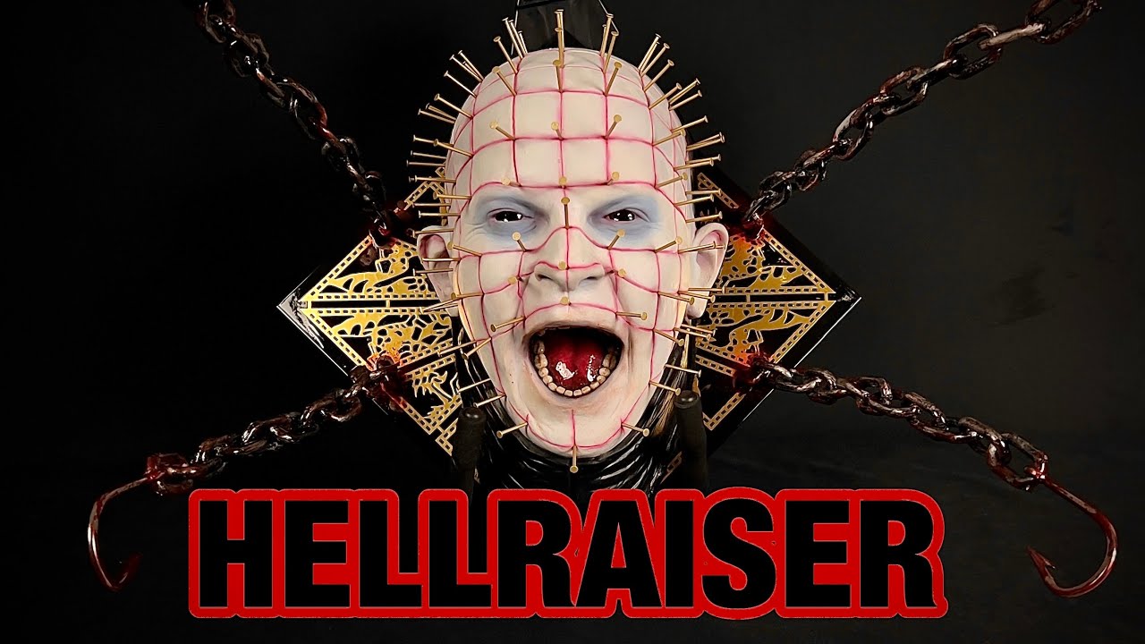 Tutorial: Upgrading A Hellraiser Pinhead Cenobite Life Size Wall Hanger Nikos Dresios 'NAG Masks'