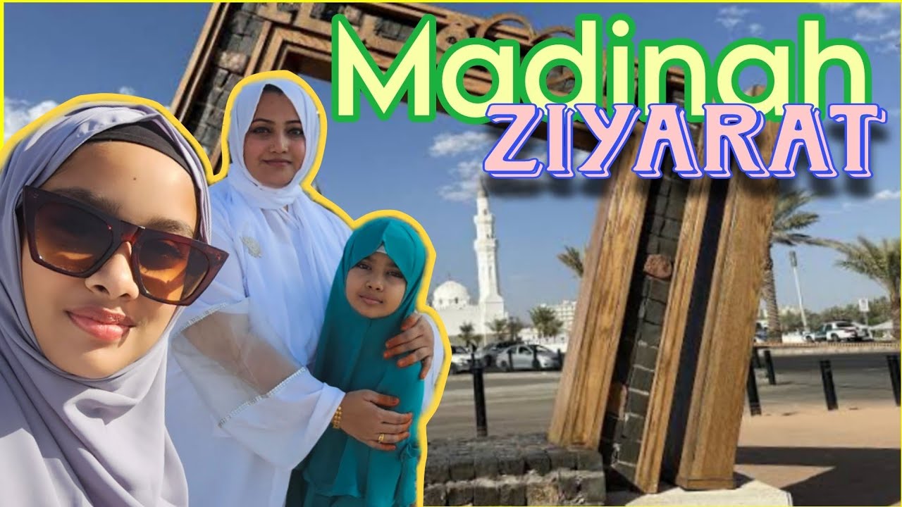 Madinah Ziyarat || Walking tour of Masjid al-Quba, Masjid al-Qiblatayn, Uhud, Salman Farsi Garden