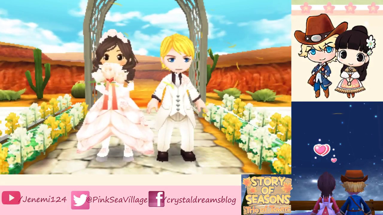 Story of Seasons: Trio of Towns - Wedding to Wayne :P