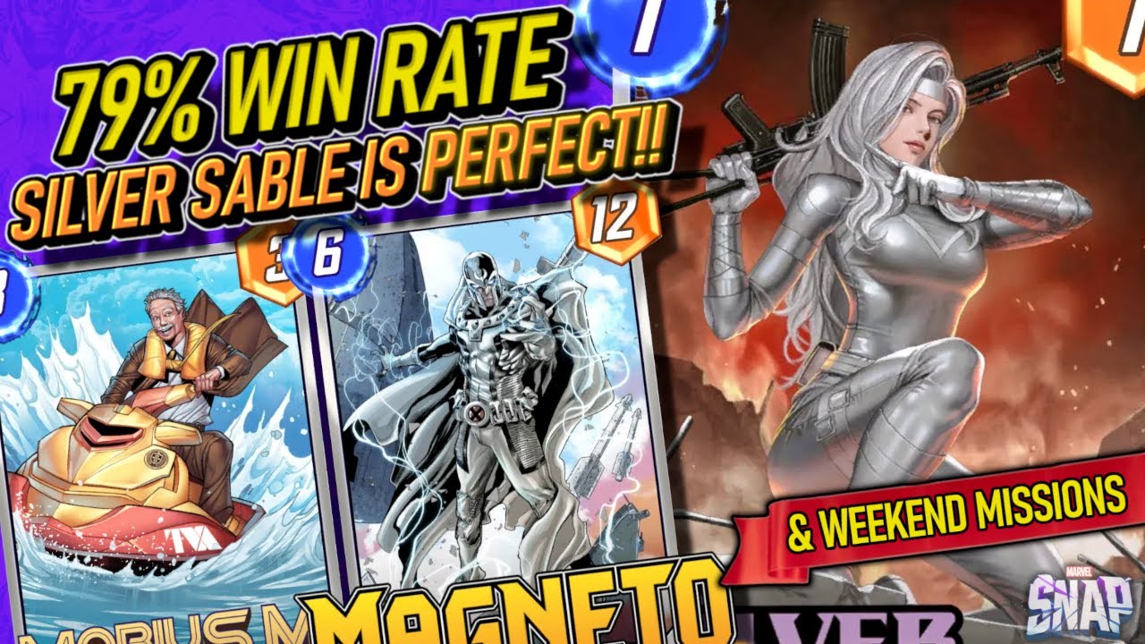 Silver Sable DOMINATES In This AWESOME Deck! This is NEXT LEVEL!! Marvel Snap