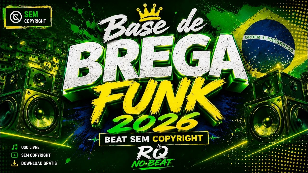 Base de Brega Funk 2026 | Beat Sem Copyright | RQ NO BEAT