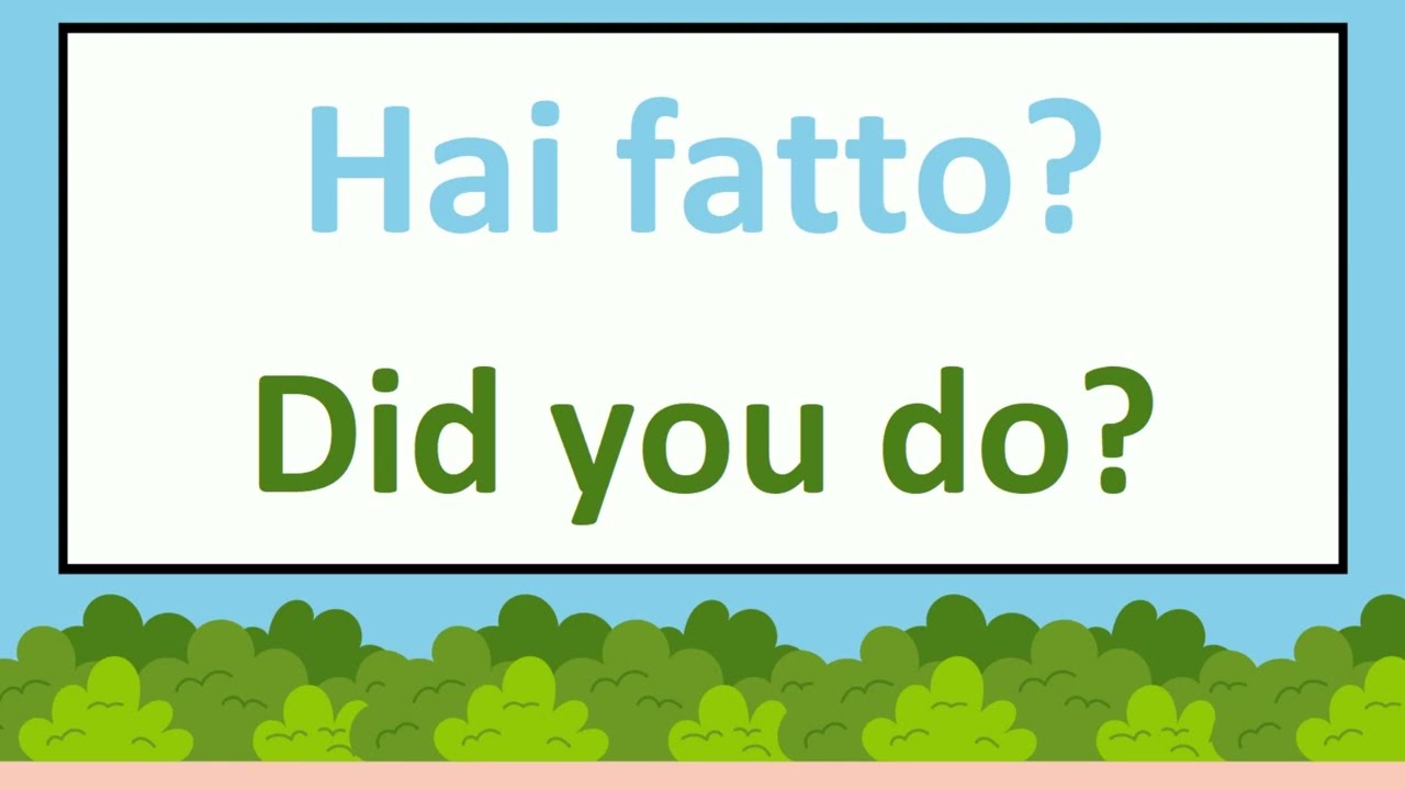 300 Basic Italian Questions for Everyday Conversations