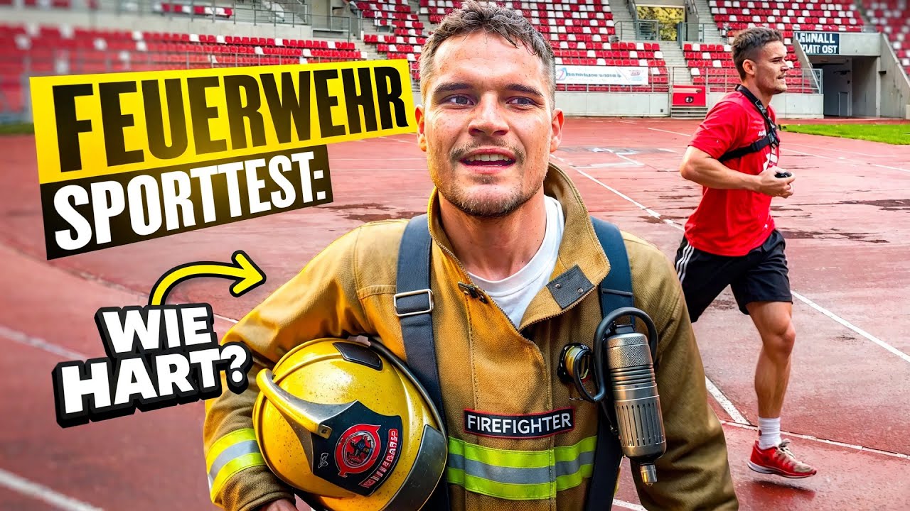 FEUERWEHR Sporttest 🔥 Wie hart ist die Prüfung wirklich?