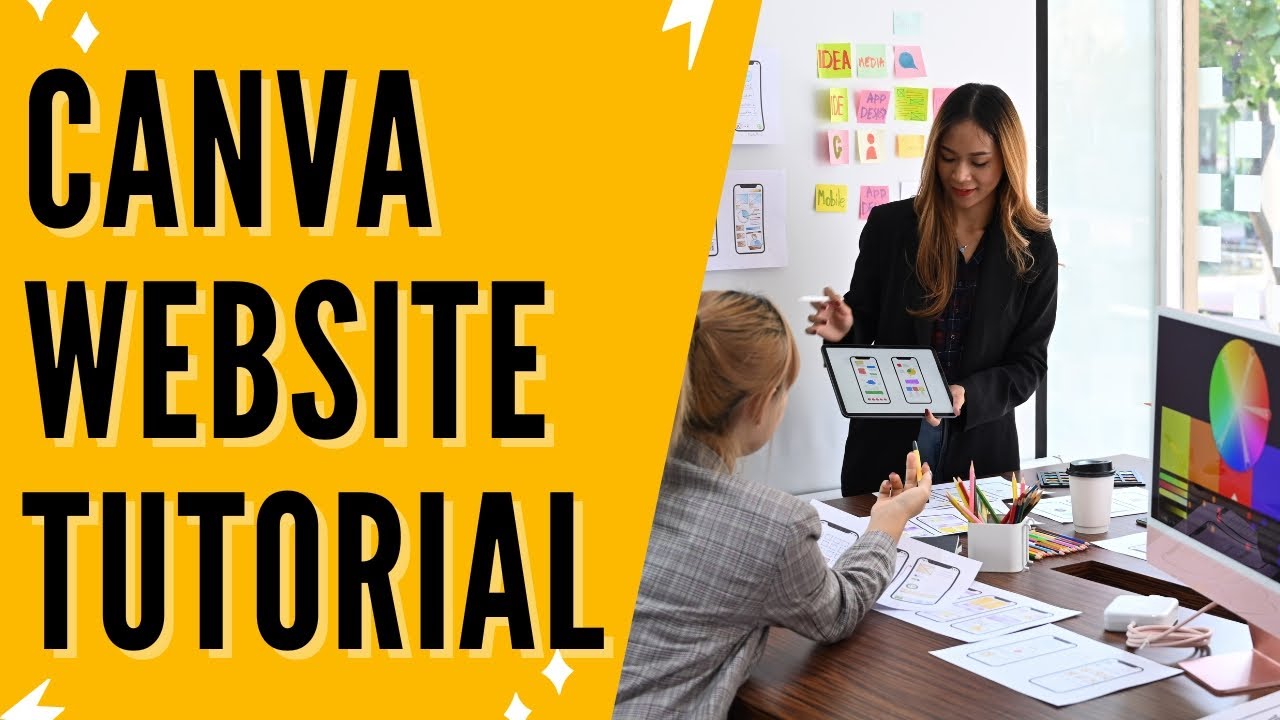 Canva Website Design: How To Make Website With Canva | Canva Website Tutorial