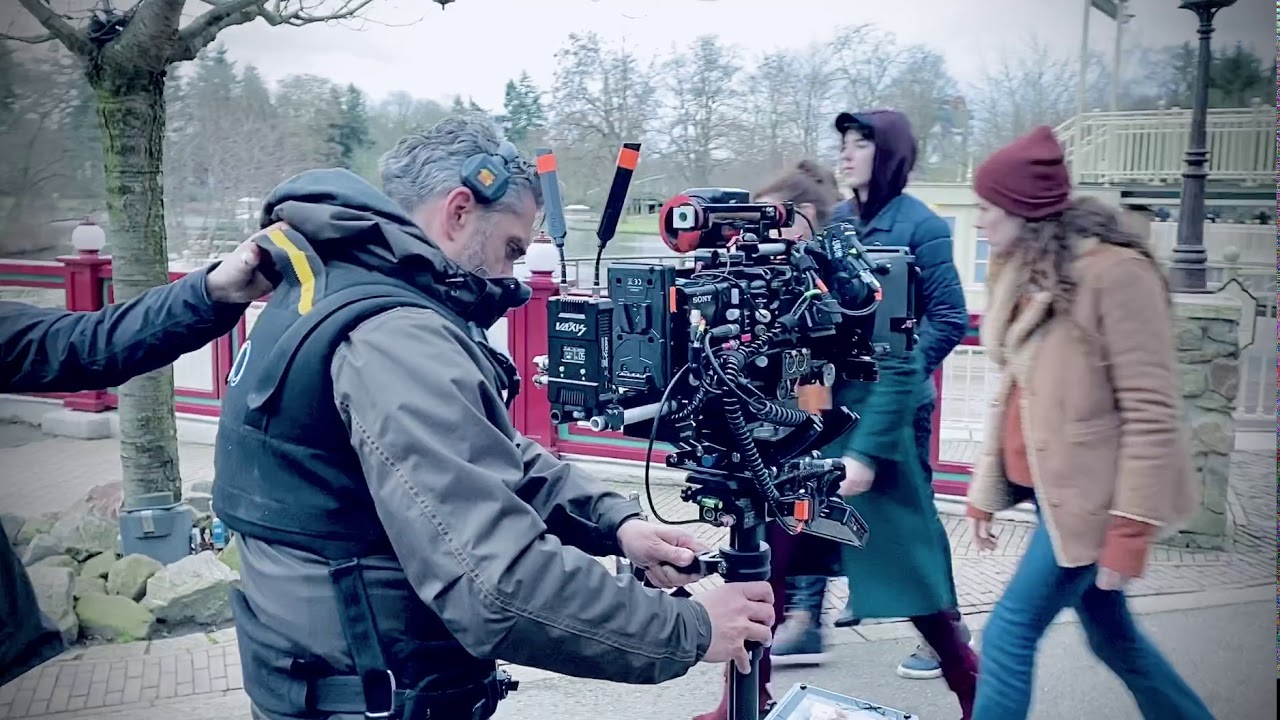 Steadicam BTS film. DP Steadicam operator Goof de Koning. Moving camera. SmartSystem
