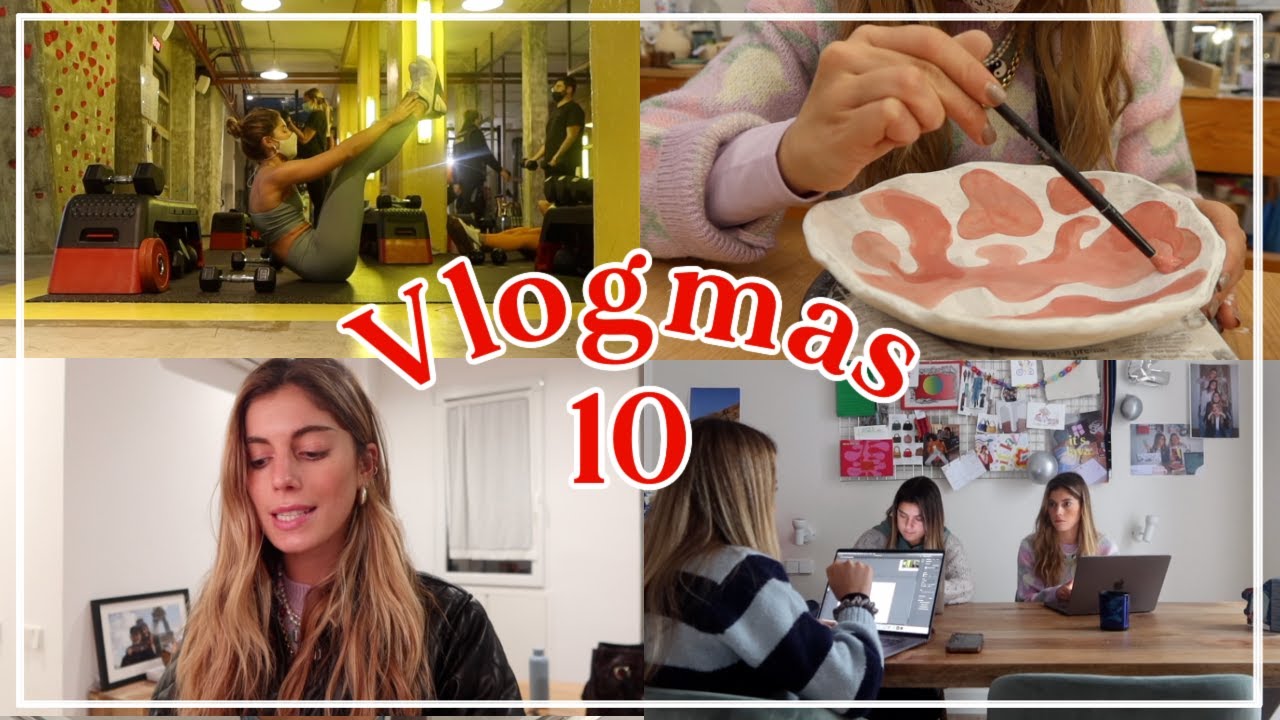 VLOGMAS 10 - Vuelta al curro, muchos recados y un poco de pintura creativa