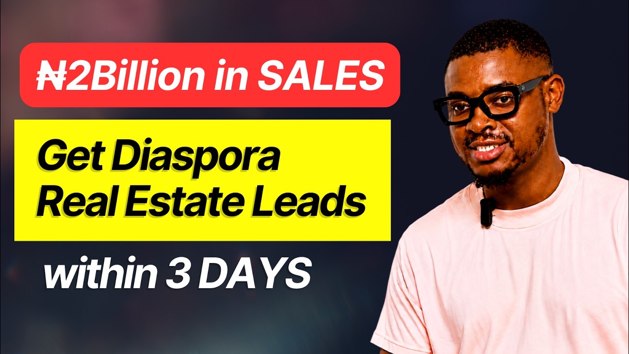 How to get Real estate clients UPDATE || Get Diaspora Real estate Leads within 3 Days