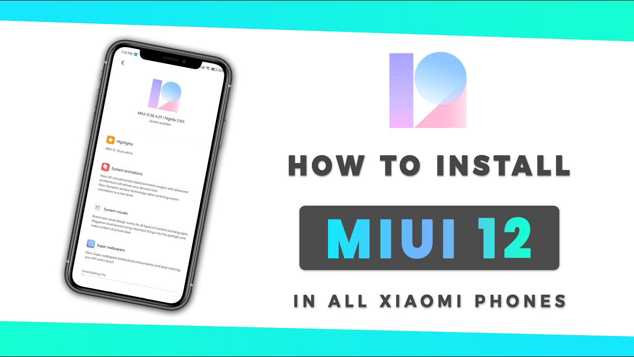 How To Install MIUI 12 (Easiest Method) - ALL XIAOMI PHONES