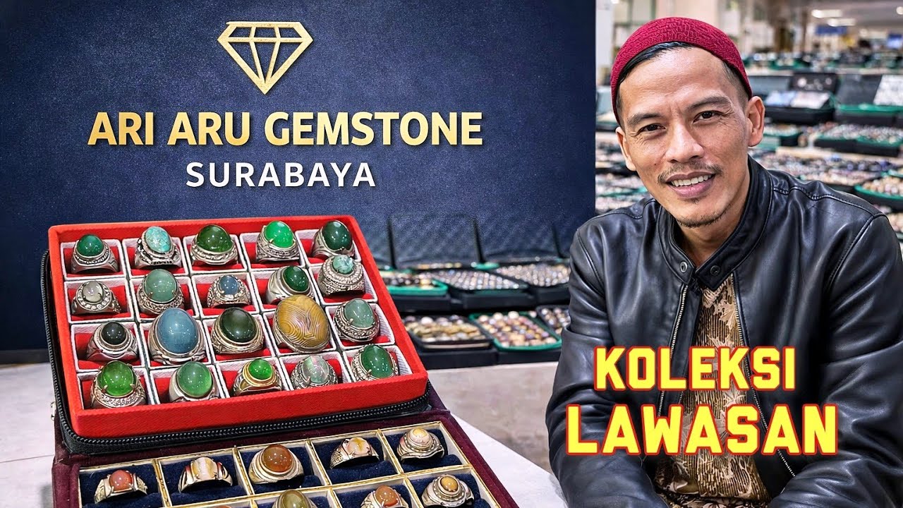 DULU BERKELAS KINI DIMURAHKAN ❗ Batu akik Lawasan Koleksi Ari Aru Surabaya 