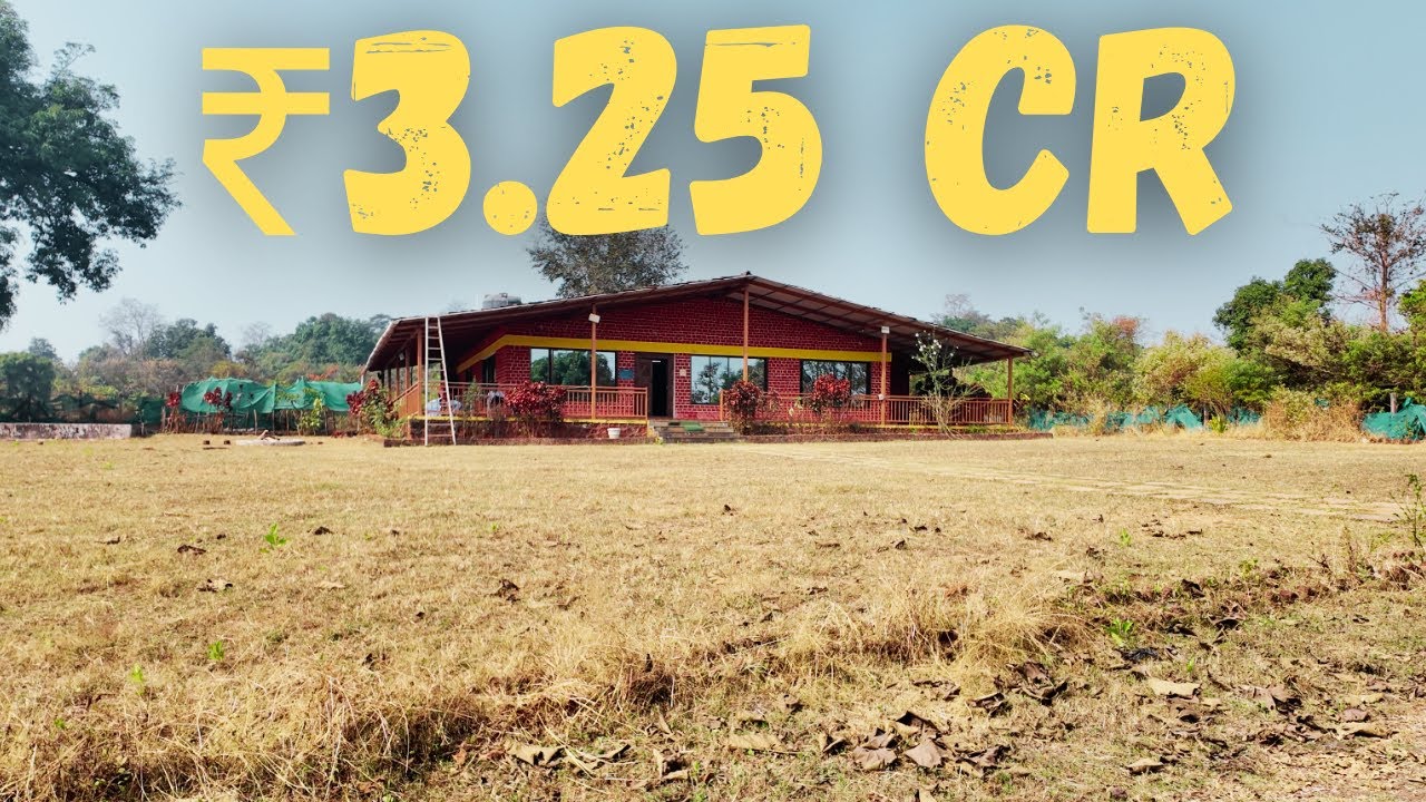 3 Acre Fully Developed Farmhouse | Kerala-Style Home | Khopoli- Pali Road