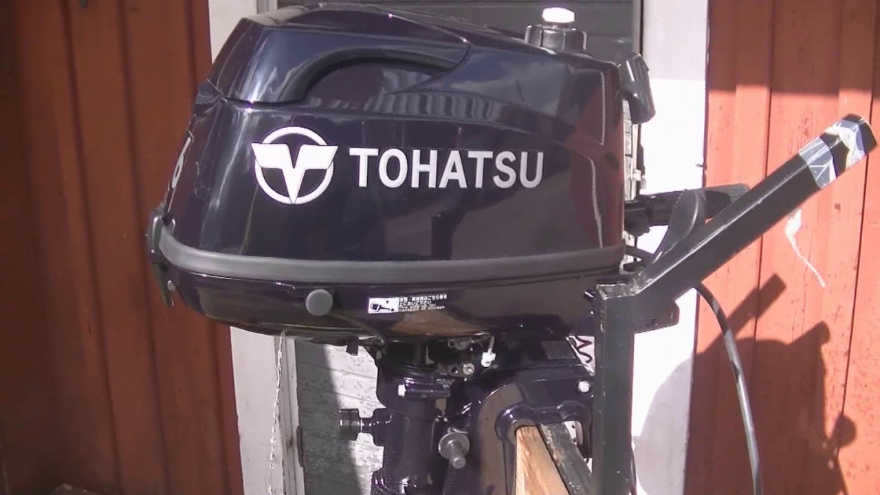 TOHATSU 6hp first startup