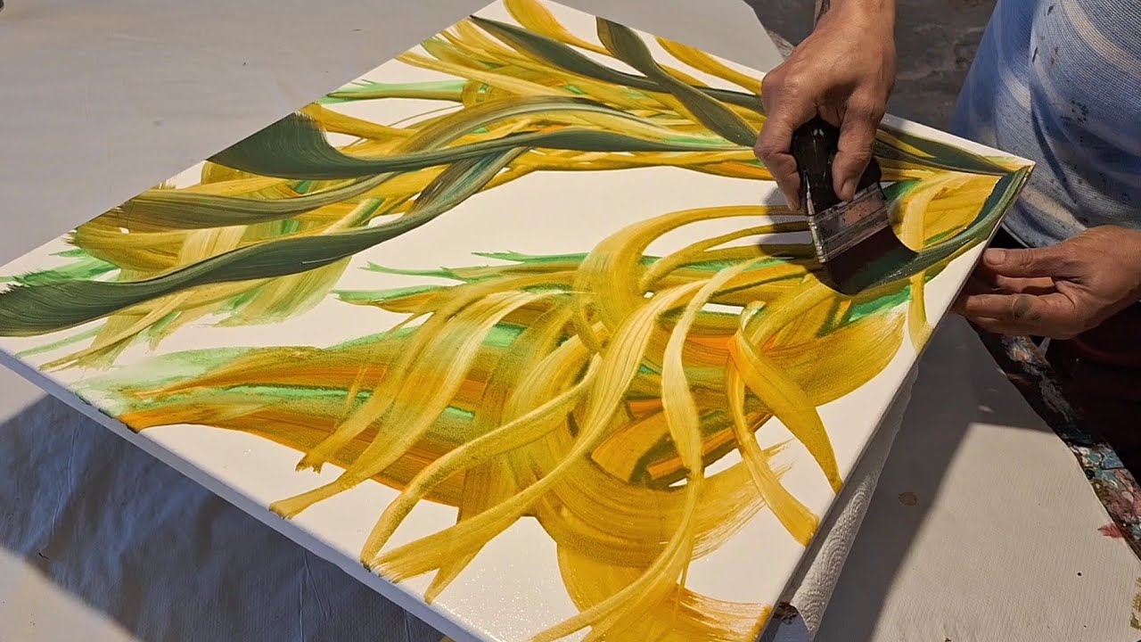 ARTE FLUIDO MÁGICO 💥 🎨 ABSTRACTOS Y EFECTO 3D 🔥🔥 ARTE Y TERAPIA 💚🧡