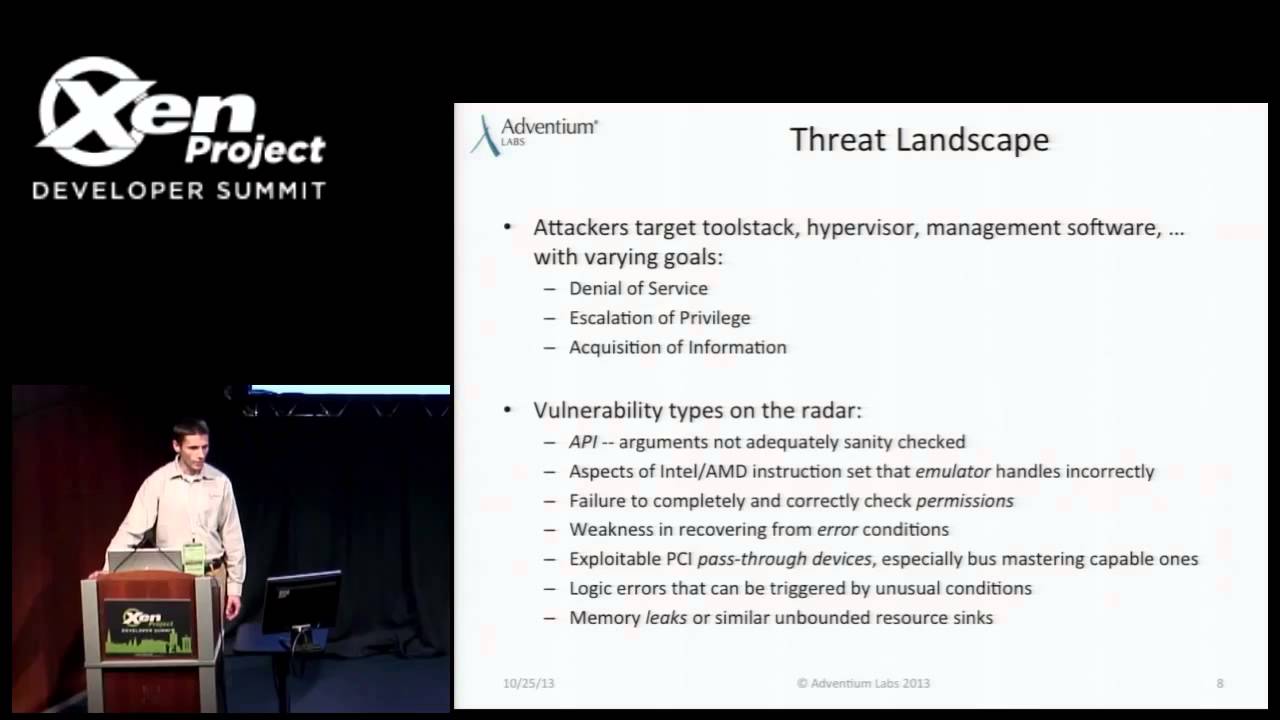 SecureServe: Multi-level Secure Server Virtualization Platform, J. Sonnek, Adventium Labs