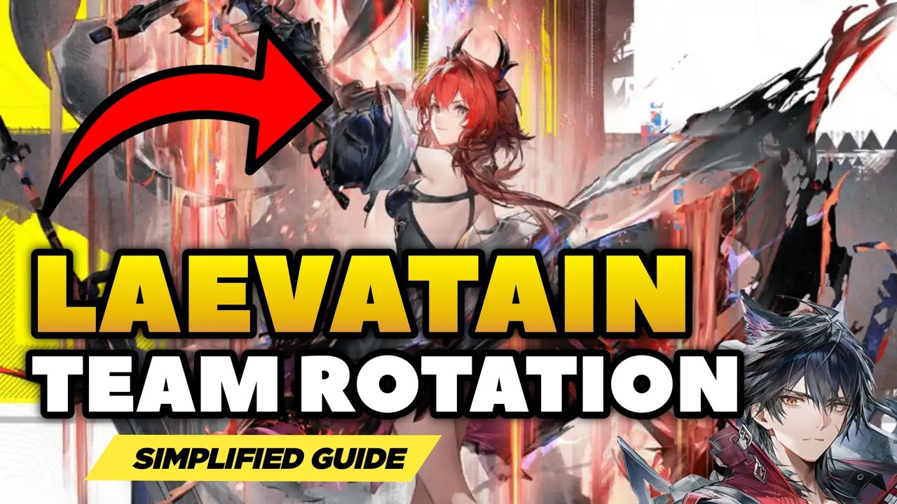 LAEVATAIN TEAM COMP (SIMPLIFIED ROTATION GUIDE) - ARKNIGHTS ENDFIELD