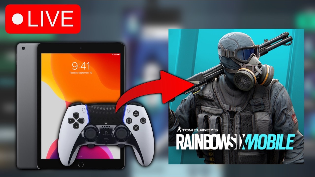 Lets Play Rainbow 6 Mobile On A Controller!