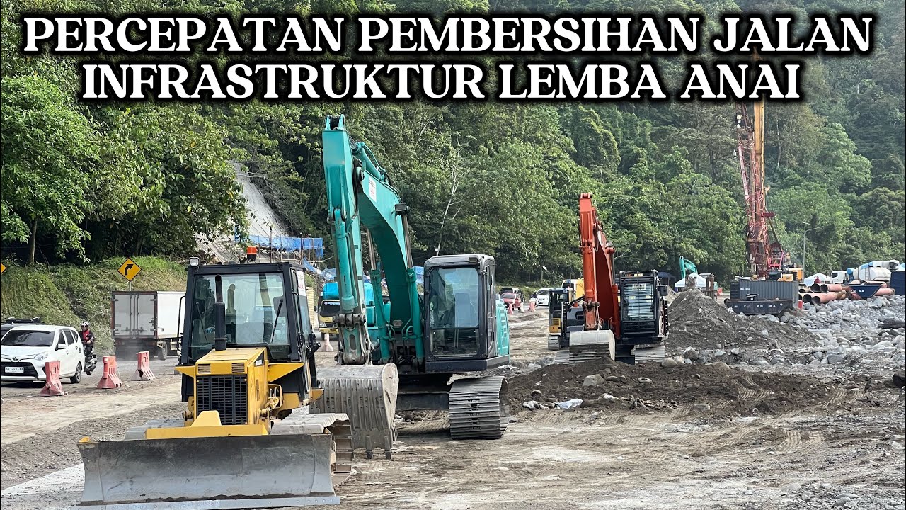 Pembersihan jalan & perlebaran  jalan lembah anai & jembatan kembar (update 03 Maret 2026)