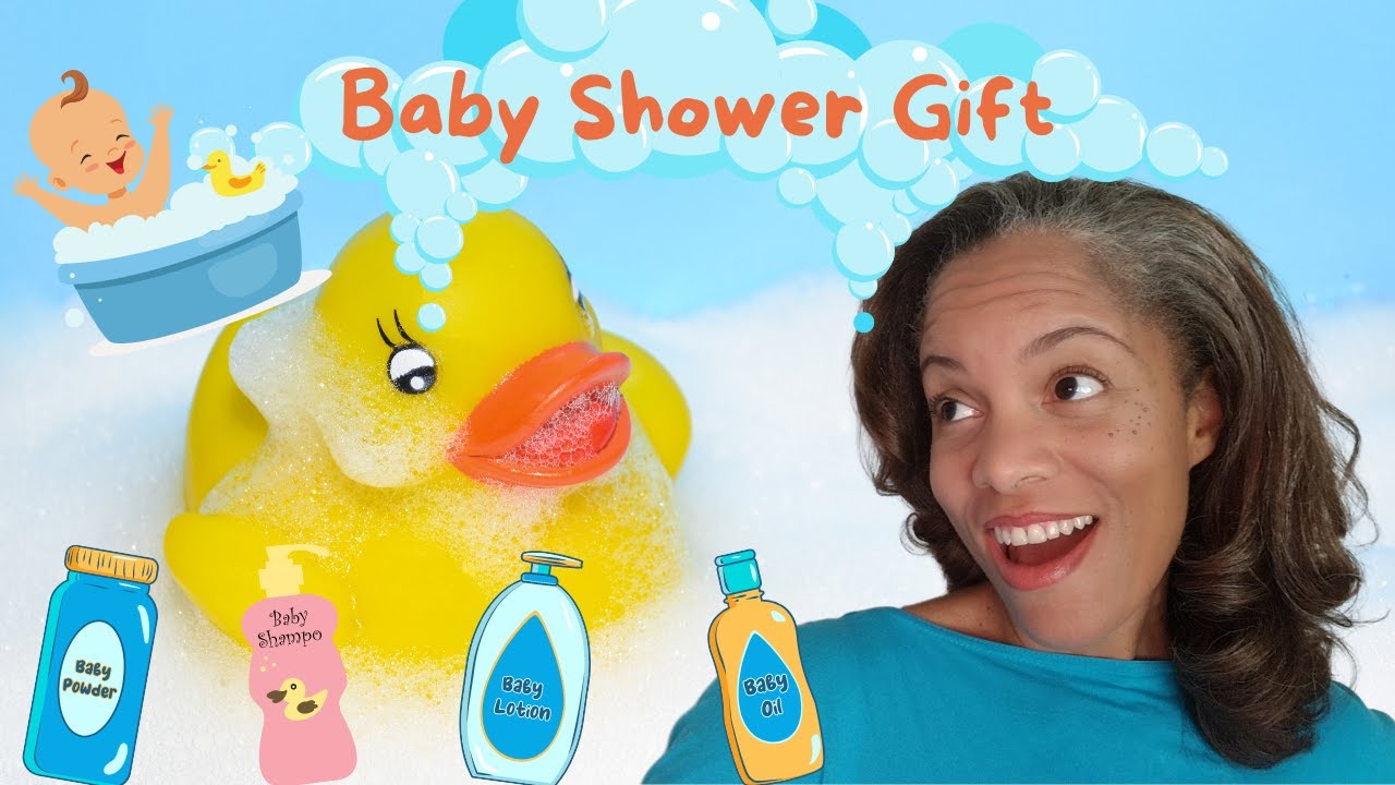 Baby Shower Diaper Gift! Bath Time Fun!