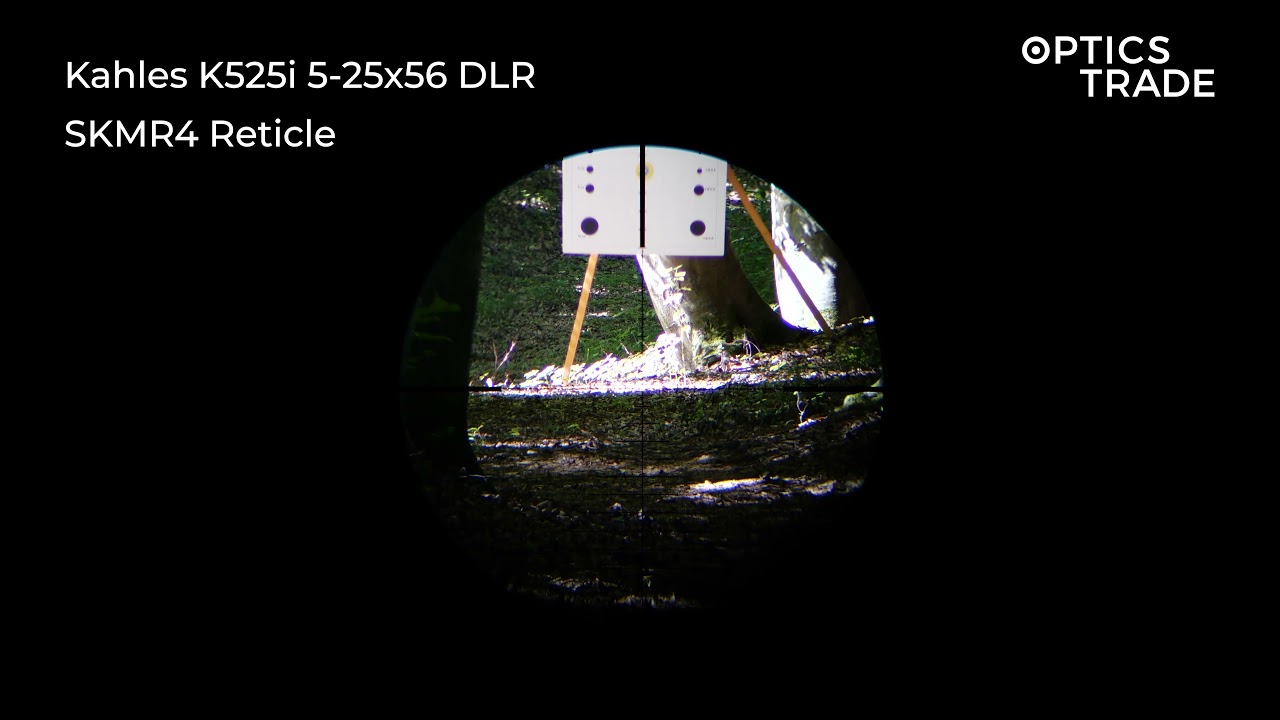 Kahles K525i 5-25x56 DLR Reticle SKMR4 | Optics Trade Reticle Subtensions
