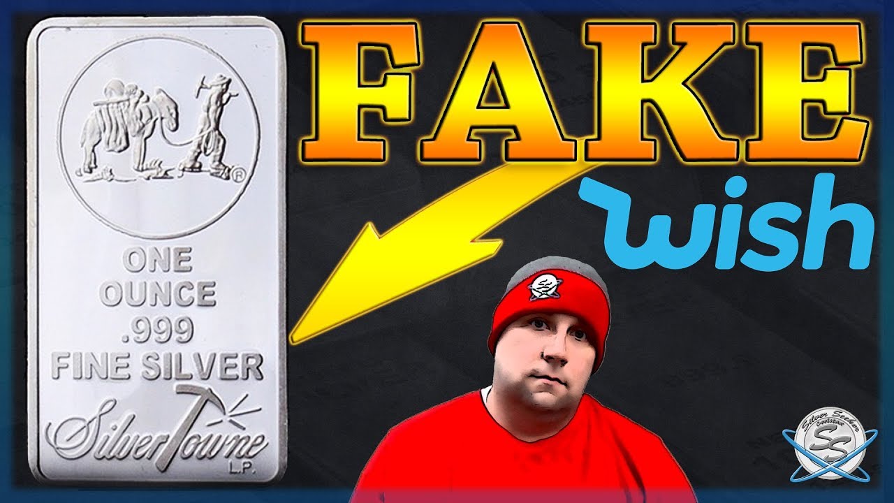 I bought a FAKE Silver Bar from Wish.com!