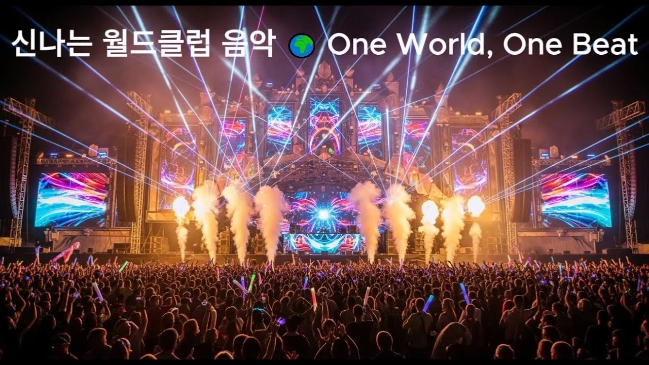 🎶💃신나는 월드클럽 음악 🌍 One World, One Beat