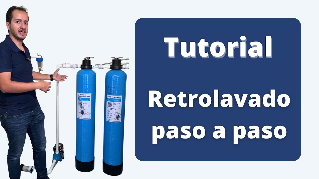 ¿Como hacer el Retrolavado del filtro de carbón? | Oasis Exprés