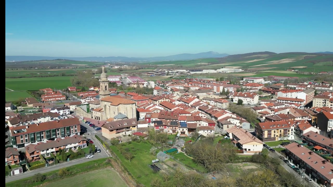 ALEGRIA-DULANTZI. Pueblos de Araba/Alava. Dron DJI mini 3 pro.