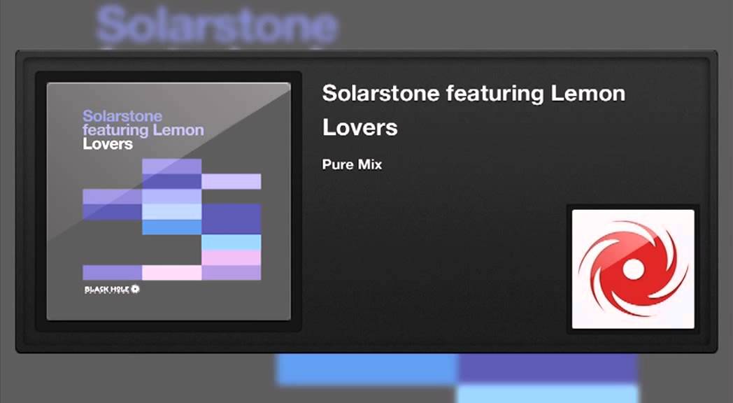Solarstone Featuring Lemon -- Lovers (Pure Mix)