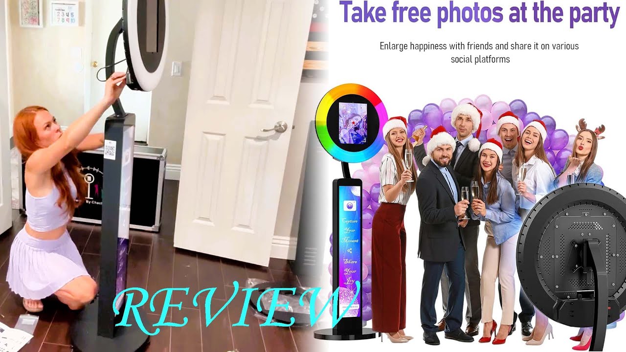 Must Watch- HARZHI Portable Photo Booth IPad Compatible REVIEW 2024