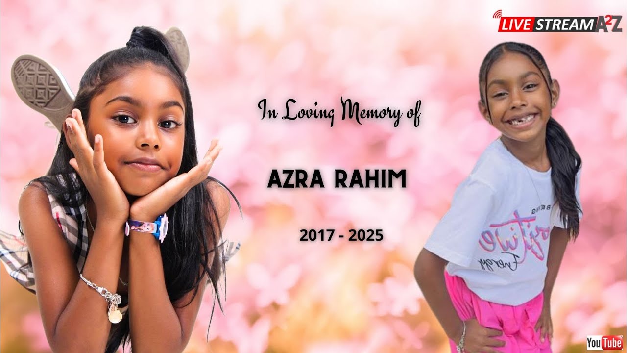 The Funeral Service of Baby Azra Rahim