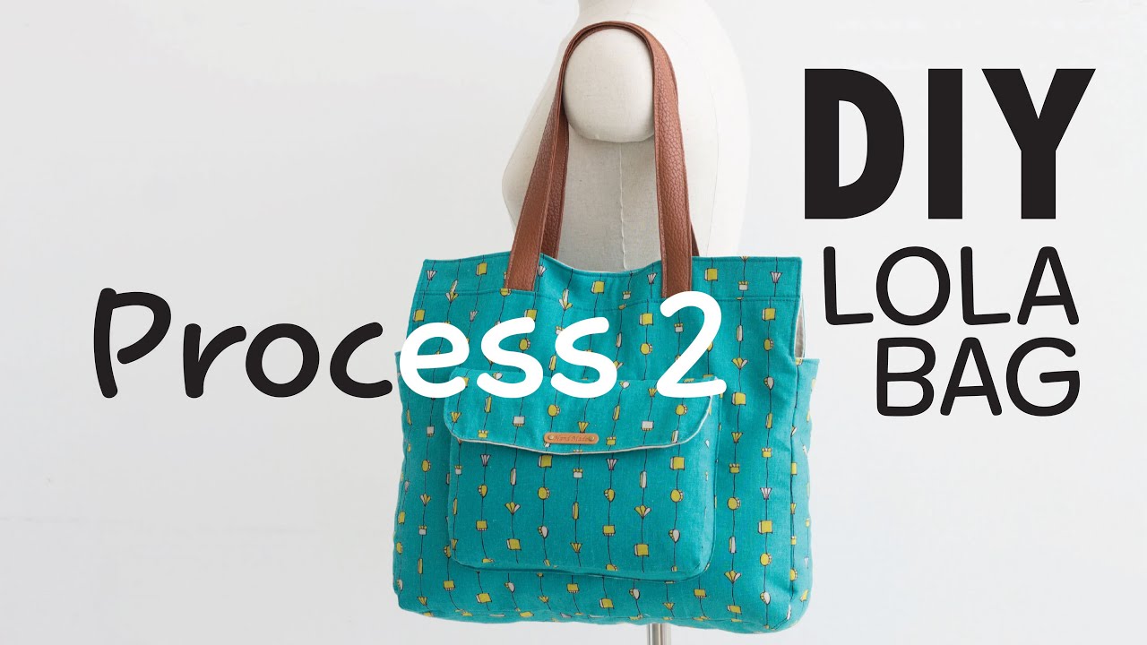 1139 Lola Bag Process 2 Front Pocket