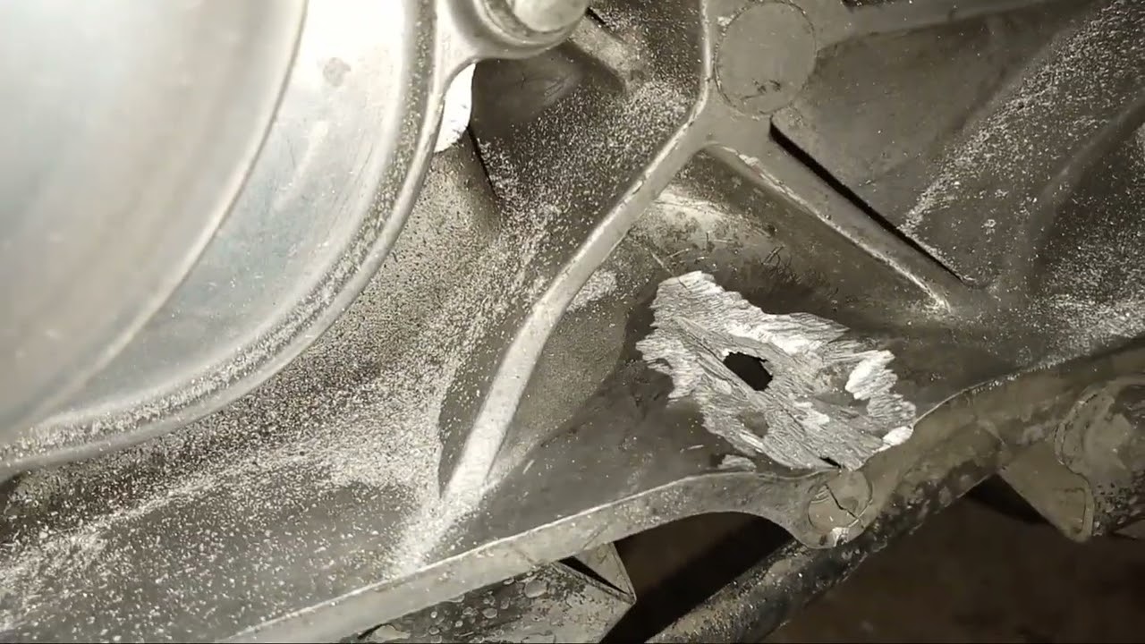 mio 125 repair broken crankcase