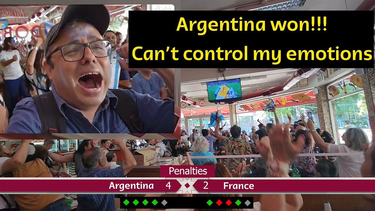 Argentina campeón del mundo! FINAL ARGENTINA vs FRANCIA || REACCION EN FLORES (Con subtitulo)