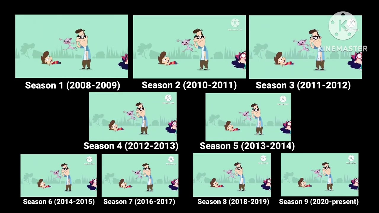 Kid Vs. Kat Intro Comparison (2008-2020)