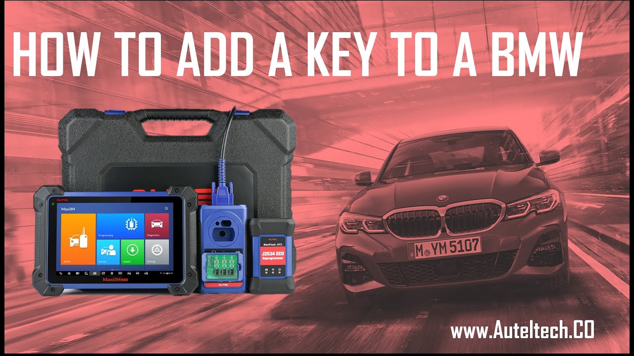 Autel IM608 | Как добавить ключ к BMW (первый опыт клиента) | Пример из практики 2020 г.