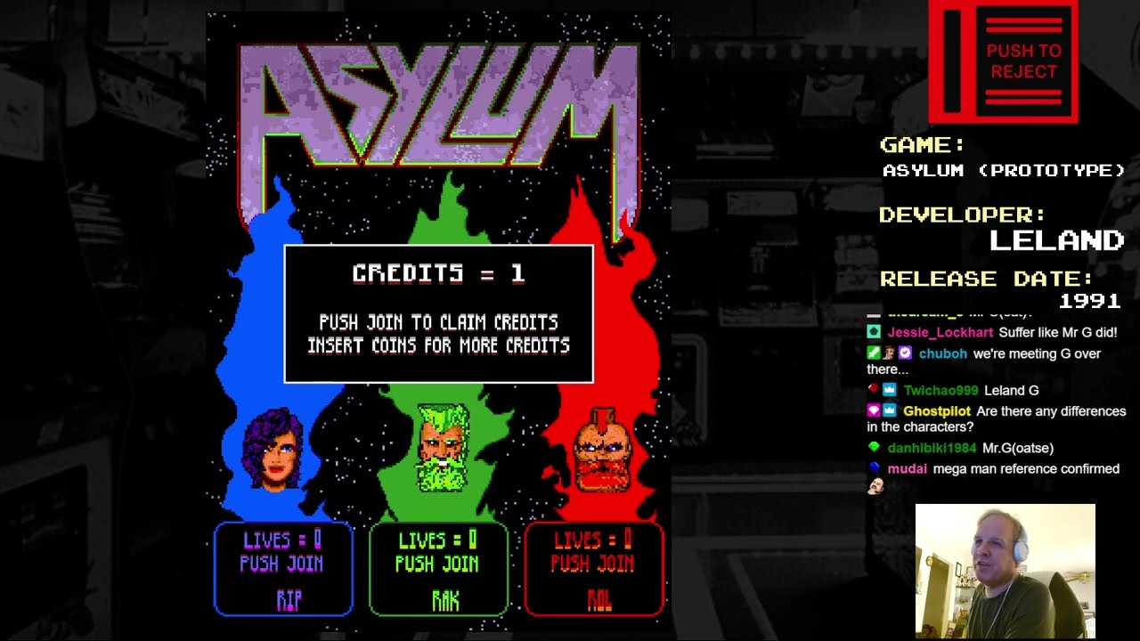Push To Reject - Asylum (1991 Leland, unreleased)