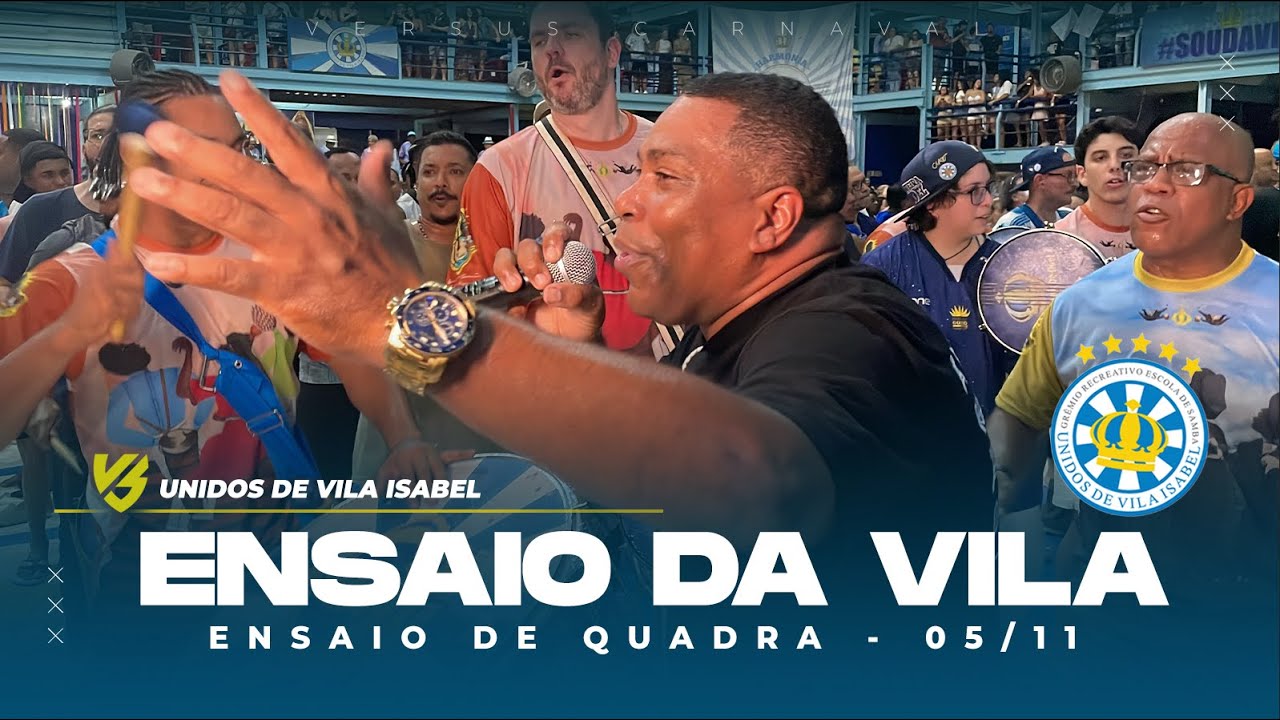 VILA ISABEL 2026 - ENSAIO DE QUADRA COMPLETO - 05/11