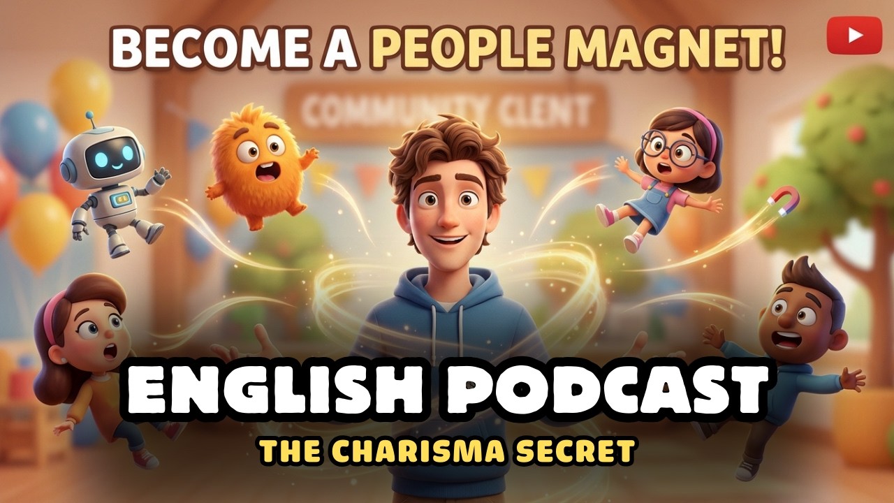 How to be Charismatic? | Easy English Podcast for Beginners (A2)