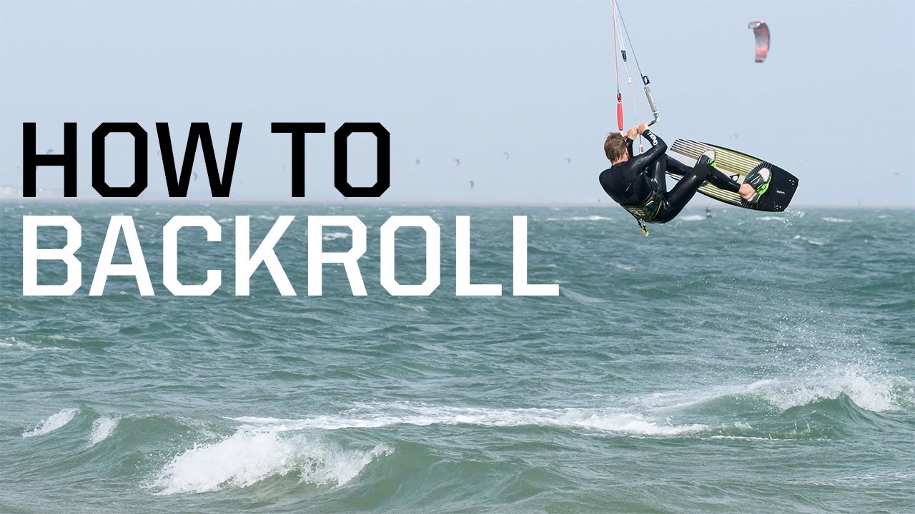 How to BACKROLL safely - Kitesurfing