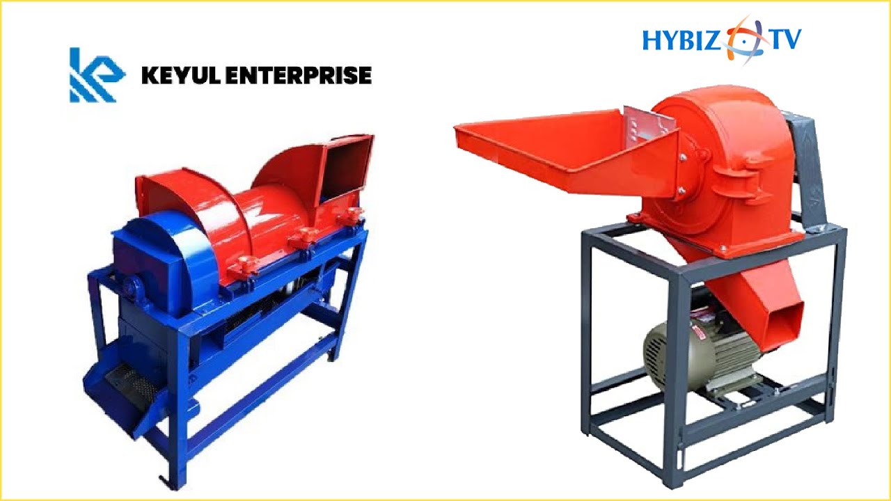 Keyul Enterprise | Poultry India Expo 2022 | Get Cattle Feed, Pellet Mill, Wood Crusher | Hybiz tv