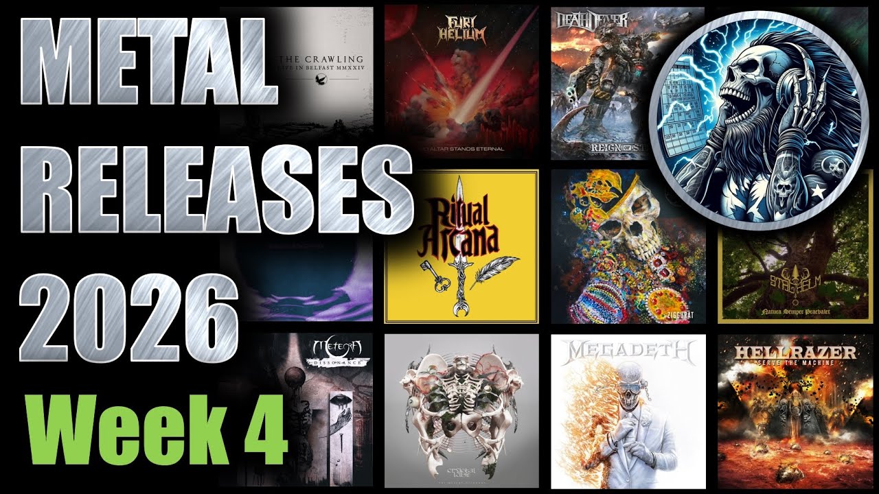 New Metal Albums 2026 Week 4 (January 19th - 25th) #newmetal