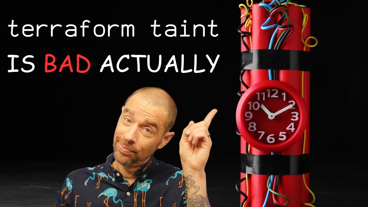Terraform Taint Is Bad Actually - Use Replace Instead